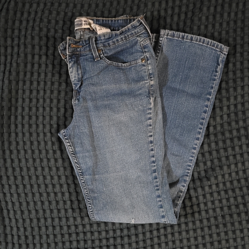Signature by Levi Strauss Light Blue Straight Leg Jeans